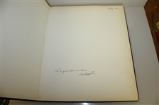 Augusta National Golf Club Member Gift - Arnold Palmer's 1964 Scrapbook In Tribute to 4th Masters Win