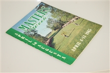 1965 Masters Week 'April in Augusta' Magazine