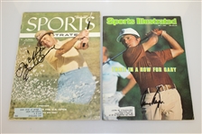 Sports Illustrated Magazines Signed by Snead, Player, Elder, & Jacklin JSA ALOA