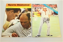 Sports Illustrated Magazines Signed by Floyd, Archer, Brewer, & Goalby JSA ALOA