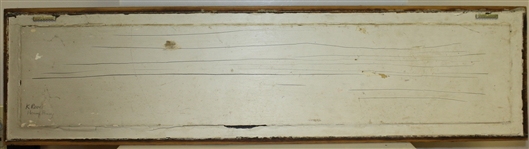 Collector Produced Robert T. Jones, Jr. Augusta 1934 Wood Sign - Not ANGC Item