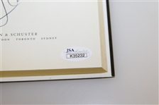 Jimmy Carter Signed 'Our Endangered Values' Book JSA #K35232