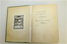 Bobby Jones & O.B. Keeler Signed & Dated 'Down the Fairway' Book - 1940 JSA ALOA