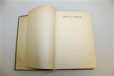 Bobby Jones & O.B. Keeler Signed & Dated 'Down the Fairway' Book - 1940 JSA ALOA