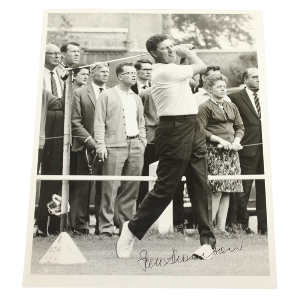 Peter Thomson Signed 8x10 Post-Swing Photo JSA ALOA