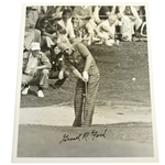 Gerald R. Ford Signed 8x10 Photo Hitting Wedge JSA ALOA