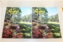 Masters Tournament Journals - 1991(x2), 2001(x2), 2002, 2009, & 2011