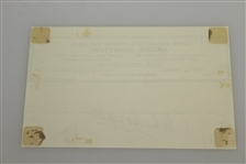 Archie Compston (D-1962) Signed Letterhead - 1927, 1929, & 1931 Ryder Cup JSA ALOA