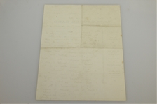 George Gadd (D-1957) Signed Letterhead - Seldom Seen 1927 Ryder Cupper JSA ALOA