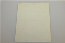 George Duncan (D-1964) Signed Letterhead - 1920 British Open Champ JSA ALOA