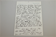 Gene Sarazen Signed Handwritten 5 Page Letter - Pans Graphite Clubs JSA ALOA
