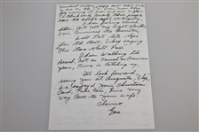 Gene Sarazen Signed Handwritten 5 Page Letter - Pans Graphite Clubs JSA ALOA