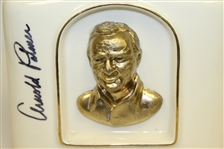Arnold Palmer Signed Bill Waugh Bay Hill Inv. Artist Proof Porcelain Decanter JSA ALOA