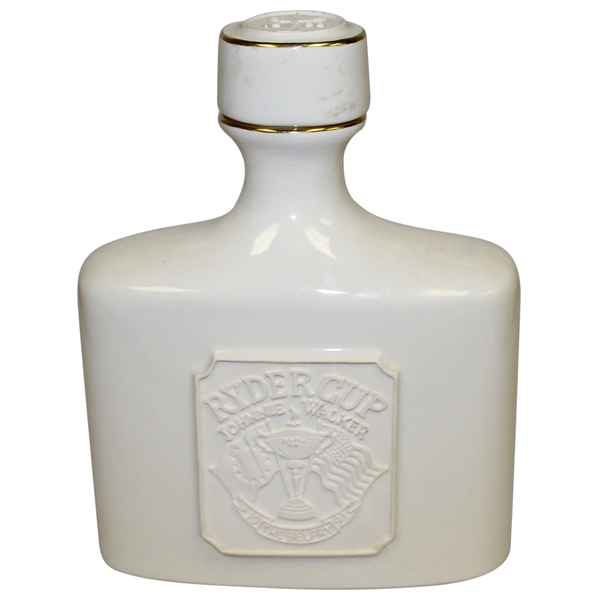 Ryder Cup 1993 The Belfry Johnnie Walker Bill Waugh Handcrafted Porcelain Decanter 