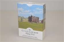 Ryder Cup 1997 Valderrama Porcelain Card Holder with Comm. Playing Cards by Artist Bill Waugh