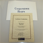 2001 Masters Tournament Ltd Ed #76/100 Cooperstown Commemorative Bear with Original Box