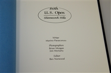 Ray Floyd's Personal Signed 1986 US Open Hardcover Annual JSA ALOA