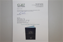 Ray Floyd's Personal Signed 1986 US Open Hardcover Annual JSA ALOA