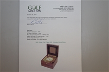 1981 Ryder Cup Player Gift - Matthew Norman Swiss Clock - Ray Floyd Collection