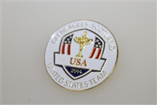 Ray Floyd's 2014 Ryder Cup at Gleneagles Team USA Hat & Ball Marker