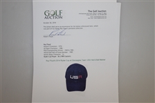 Ray Floyd's 2014 Ryder Cup at Gleneagles Team USA Hat & Ball Marker