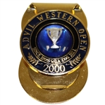 Robert Floyds 2000 Advil Western Open Contestant Money Clip - Father, Son Both Compete