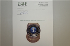 Robert Floyd's 2000 Advil Western Open Contestant Money Clip - Father, Son Both Compete