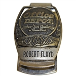 Robert Floyds 2001 Office Depot Father/Son Challenge Contestant Badge/Clip - Winners!