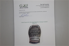 Robert Floyd's 2001 Office Depot Father/Son Challenge Contestant Badge/Clip - Winners!