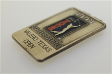 Robert Floyd's 2002 PGA Tour Valero Texas Open Contestant Money Clip/Badge