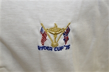 Ray Floyd's 1975 Ryder Cup White Player Shirt
