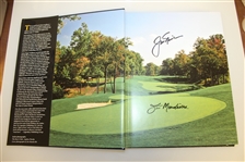 Jack Nicklaus Signed 'A Golden Eighteen' Book - Author Also Signed JSA ALOA