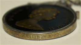 1975 Ryder Cup Player Gift Medallion - Elizabeth & Peter - Ray Floyd Collection