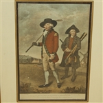 'To The Society of Golfers at Blackheath' Engraving Print by Abbott - Framed