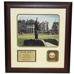 Arnold Palmer A Farewell to Remember Photo, Plaque, Ball Shadow Box Display - Framed