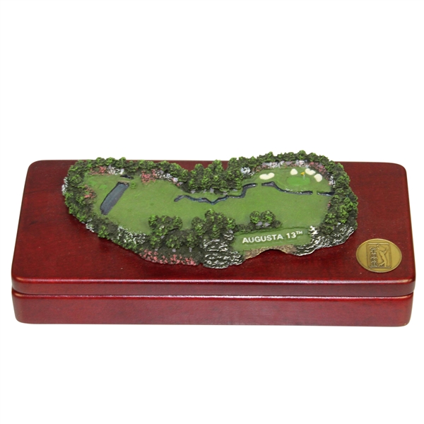 Augusta 13th Amen Corner Final Hole Fairway Replicas Keepsake Box