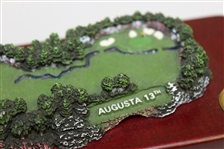 Augusta 13th Amen Corner Final Hole Fairway Replicas Keepsake Box