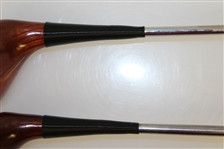 1966-67 PING ANSER Wooden Head Driver and 4 Wood - Seldom Seen, Less Than 200 Sets Made