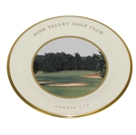Pine Valley Golf Club Lenox Canada Cup Plate, 1997- 4<sup>th</sup> Hole, Fairway View
