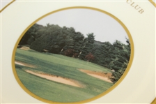 Pine Valley Golf Club Lenox Canada Cup Plate, 1997- 4<sup>th</sup> Hole, Fairway View
