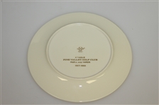 Pine Valley Golf Club Lenox Canada Cup Plate, 1993 - 4<sup>th</sup> Hole, Ariel View