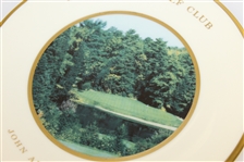 Pine Valley Golf Club Lenox Canada Cup Plate - 14<sup>th</sup> Hole, Jonh Arthur Brown Trophy