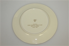 Pine Valley Golf Club Lenox Canada Cup Plate - 14<sup>th</sup> Hole, Jonh Arthur Brown Trophy