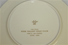 Pine Valley Golf Club Lenox Canada Cup Plate - 14<sup>th</sup> Hole, Jonh Arthur Brown Trophy