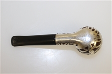 Sterling Silver Overlay Golf Tobacco Pipe