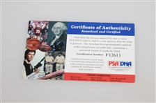 Ernie Els Signed 2002 Open Championship at Muirfield Flag PSA/DNA #F12613