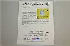 Padraig Harrington Signed 2008 PGA Championship at Oakland Hills Flag FULL PSA/DNA #S03975