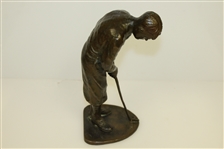 Bobby Jones Bronze Vintage Crone Craft Statue - 10 1/2 Tall!