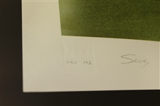 Seve Ballesteros Signed 1987 'The Ballesteros Hole' Ltd Ed Lithograph by Artist Bill Waugh