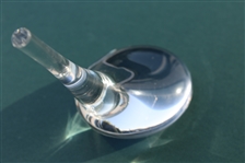 Tiffany & Co Luxury Large Leaded Crystal Art Glass Golf Club Paperweight - Medium Size